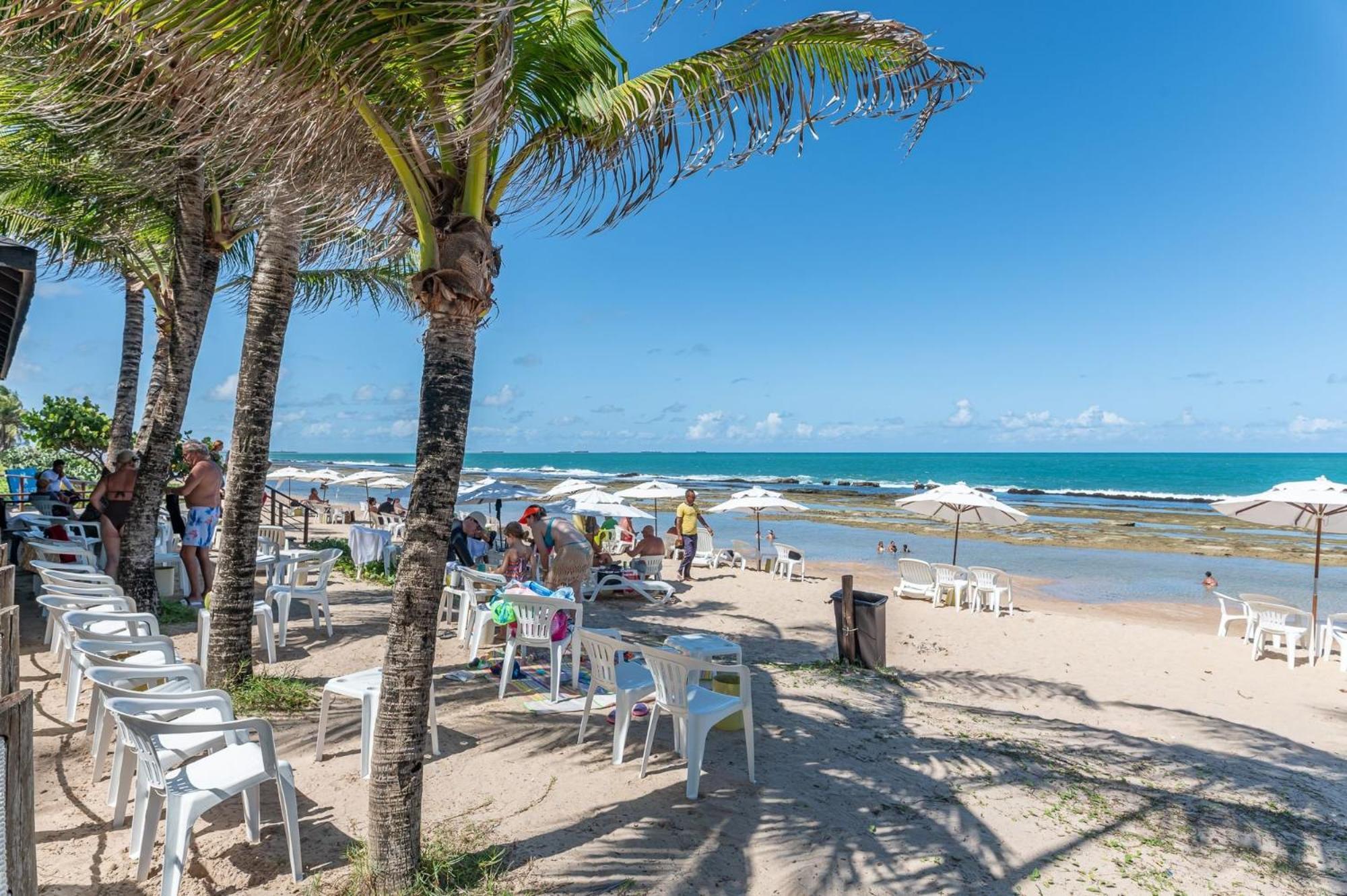Marulhos Suites Resort Muro Alto Beira Mar Por Brevelar Pôrto das Galinhas 外观 照片