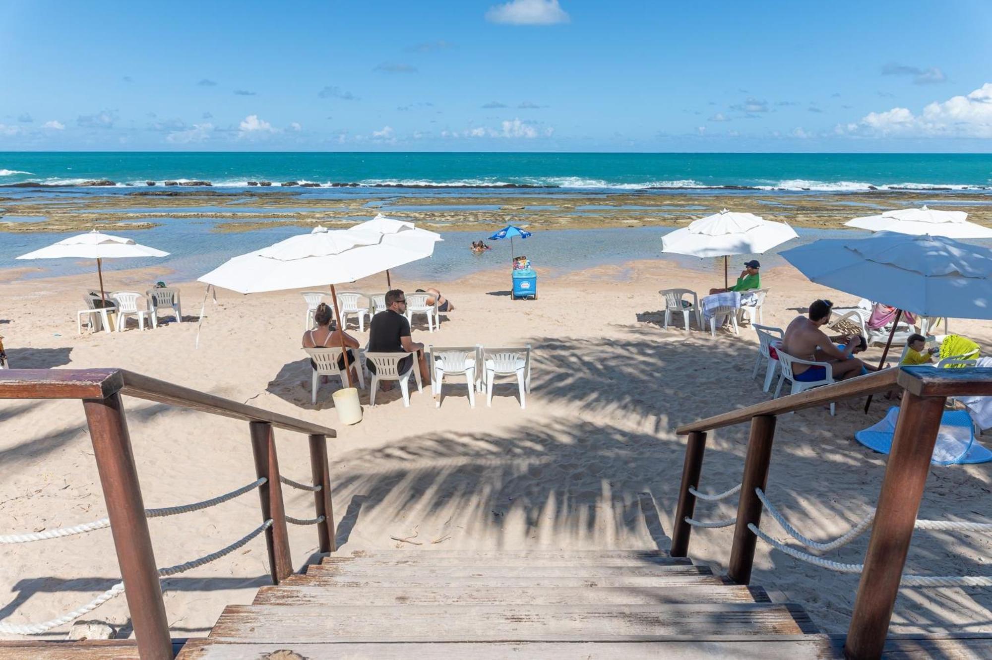 Marulhos Suites Resort Muro Alto Beira Mar Por Brevelar Pôrto das Galinhas 外观 照片